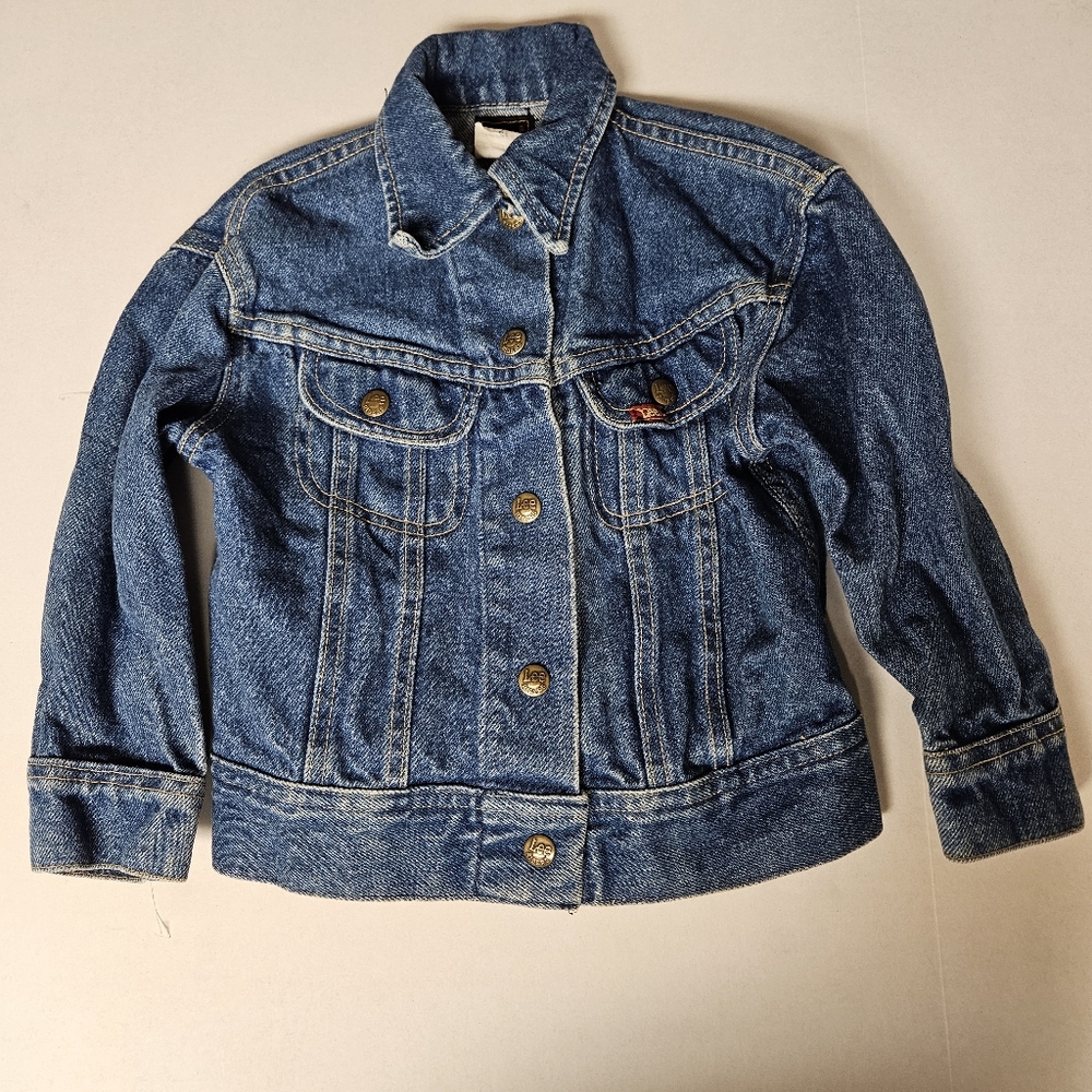 Kids Vintage Size 6 Lee Denim‎ Jacket